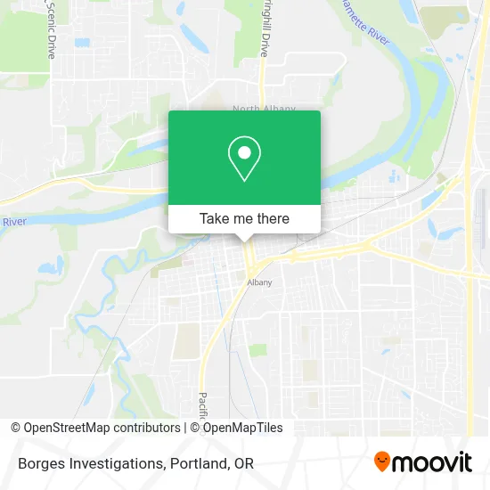 Borges Investigations map