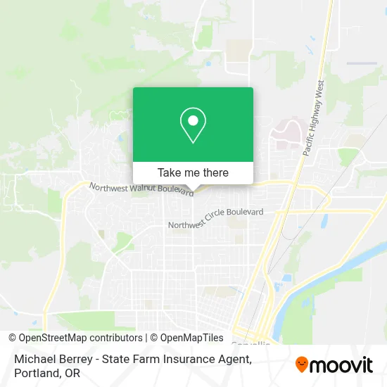 Michael Berrey - State Farm Insurance Agent map