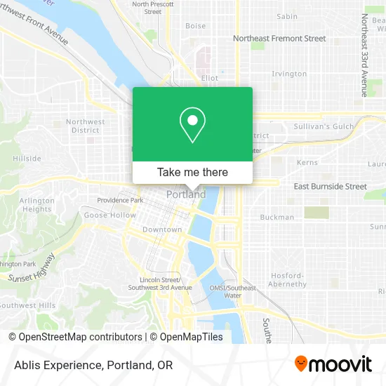 Ablis Experience map