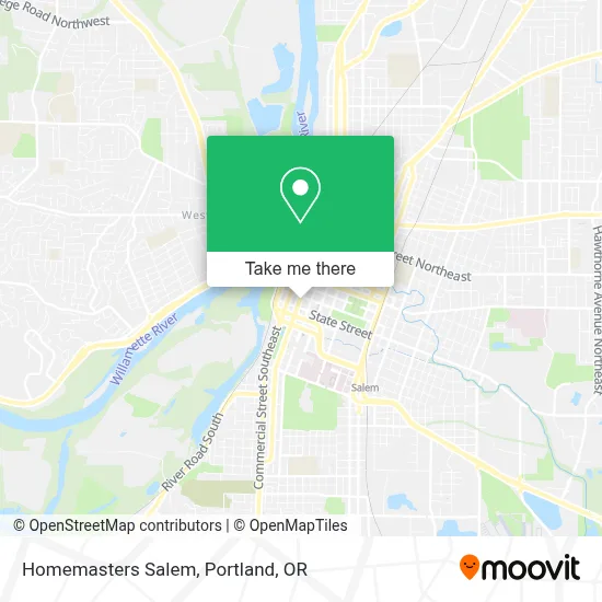 Homemasters Salem map