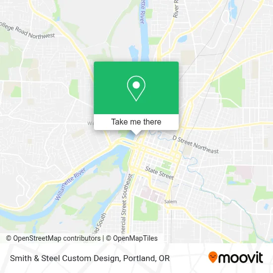 Smith & Steel Custom Design map