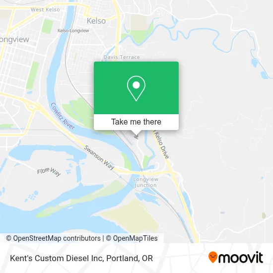 Kent's Custom Diesel Inc map