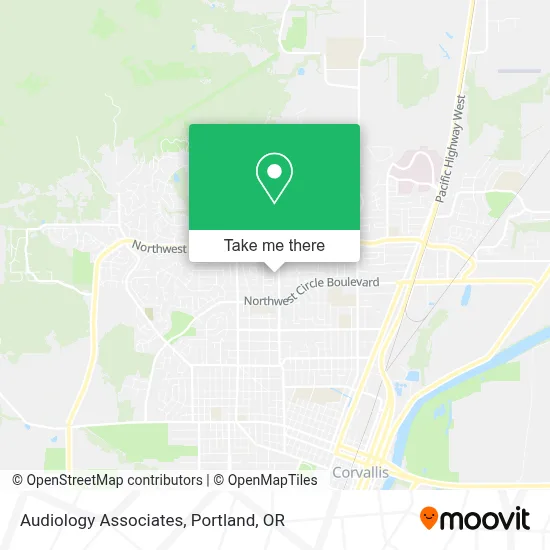 Audiology Associates map