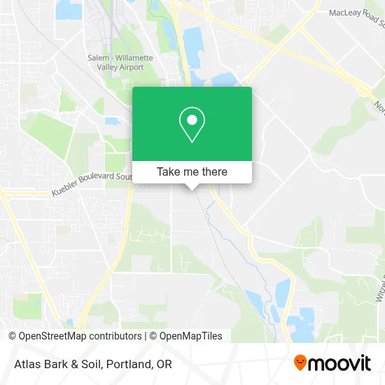 Atlas Bark & Soil map