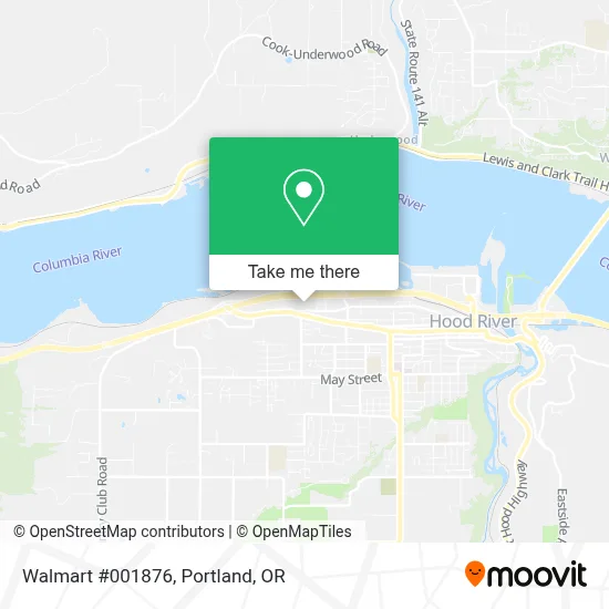Walmart #001876 map