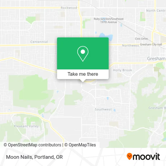 Moon Nails map