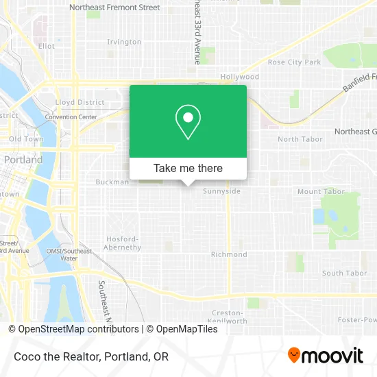 Coco the Realtor map