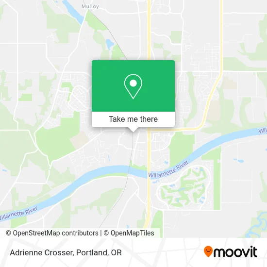 Adrienne Crosser map