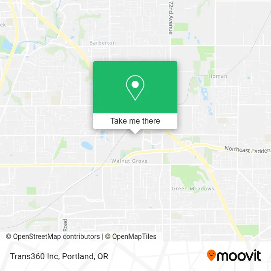 Trans360 Inc map