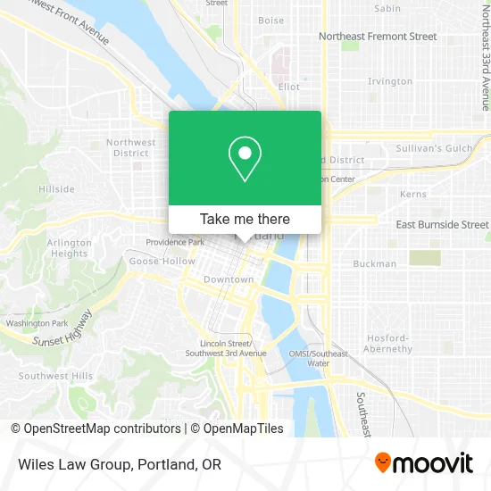 Wiles Law Group map