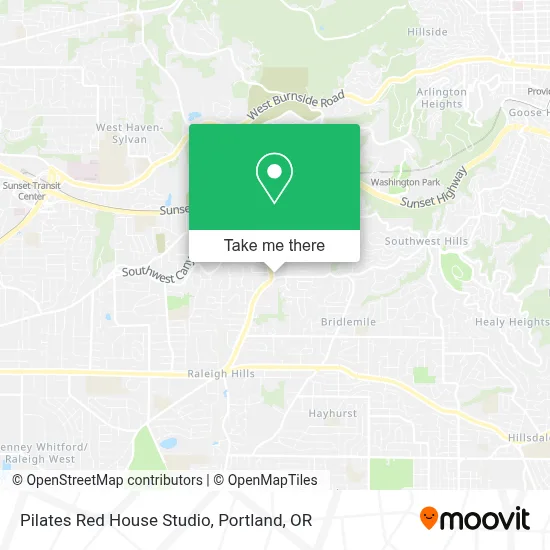 Pilates Red House Studio map