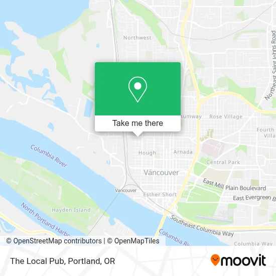 The Local Pub map