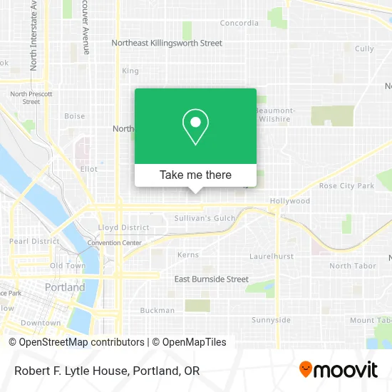 Robert F. Lytle House map