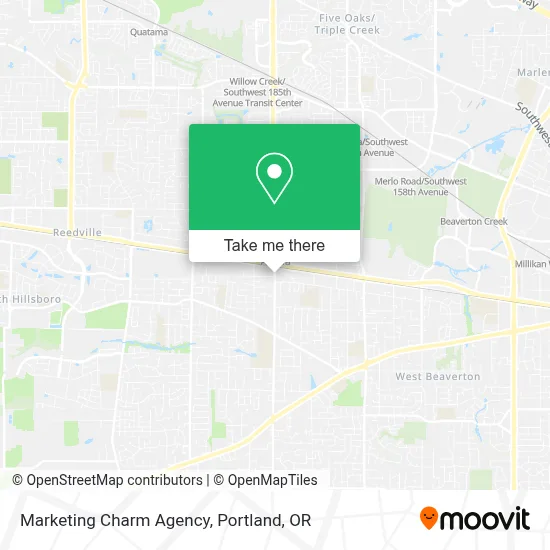 Marketing Charm Agency map