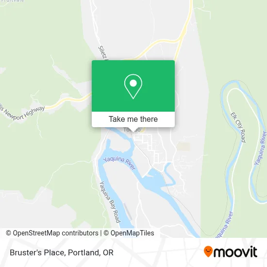 Bruster's Place map