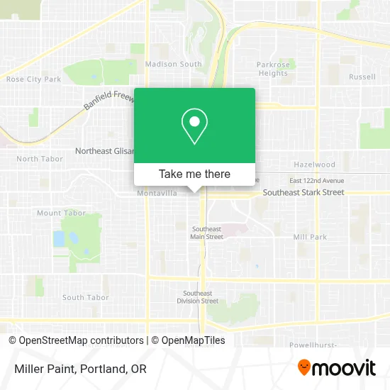 Miller Paint map