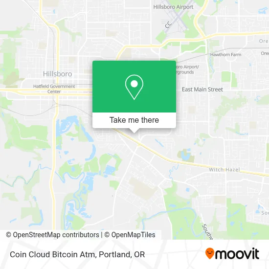 Coin Cloud Bitcoin Atm map