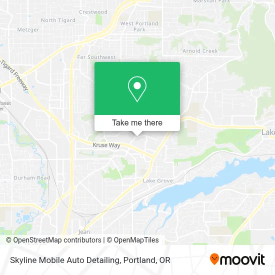 Skyline Mobile Auto Detailing map