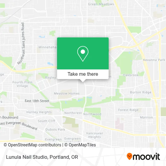 Lunula Nail Studio map