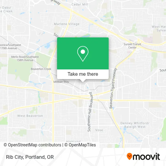 Rib City map