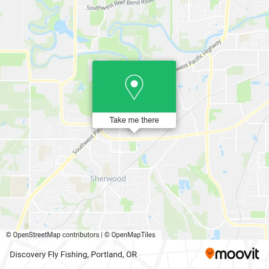 Discovery Fly Fishing map