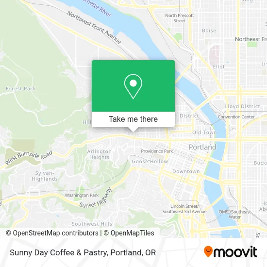 Sunny Day Coffee & Pastry map