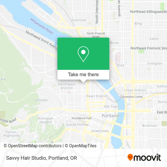 Savvy Hair Studio map