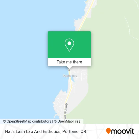 Nat's Lash Lab And Esthetics map