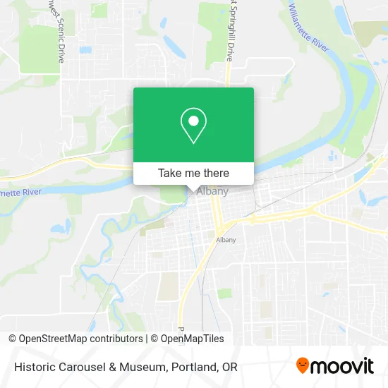 Historic Carousel & Museum map
