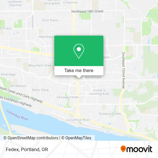 Fedex map