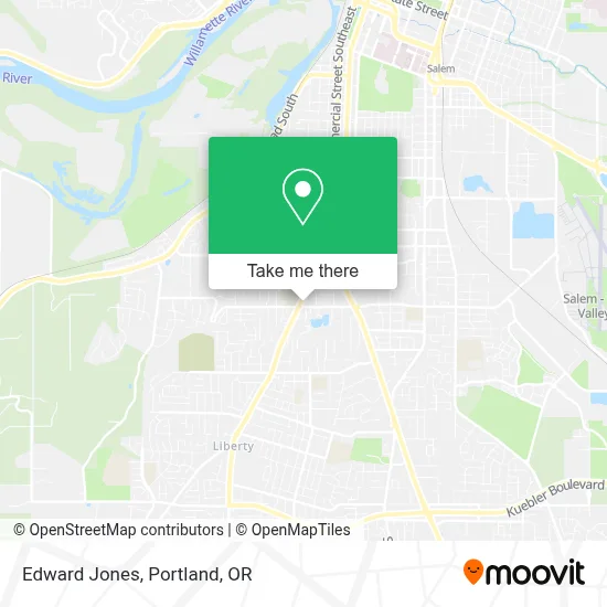 Edward Jones map