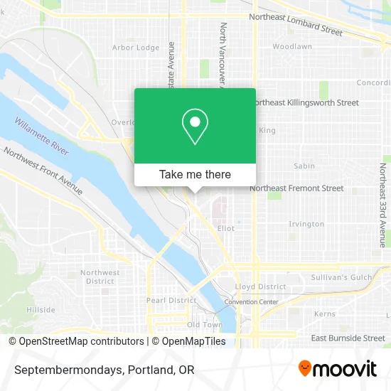 Septembermondays map