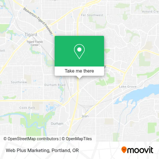 Web Plus Marketing map