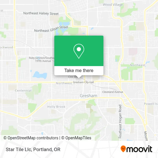 Star Tile Llc map