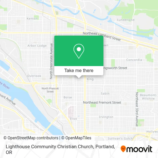 Lighthouse Community Christian Church map