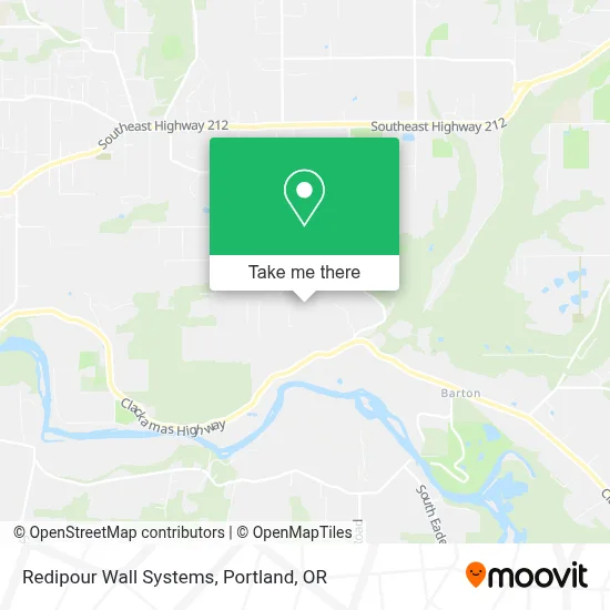 Redipour Wall Systems map