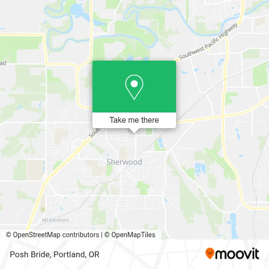 Posh Bride map