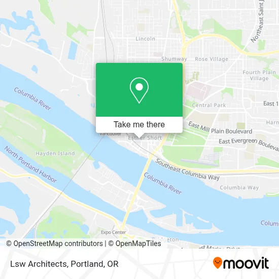 Lsw Architects map