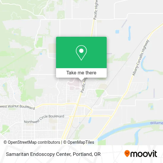 Samaritan Endoscopy Center map
