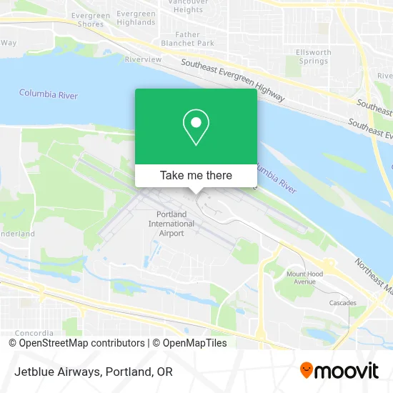 Jetblue Airways map