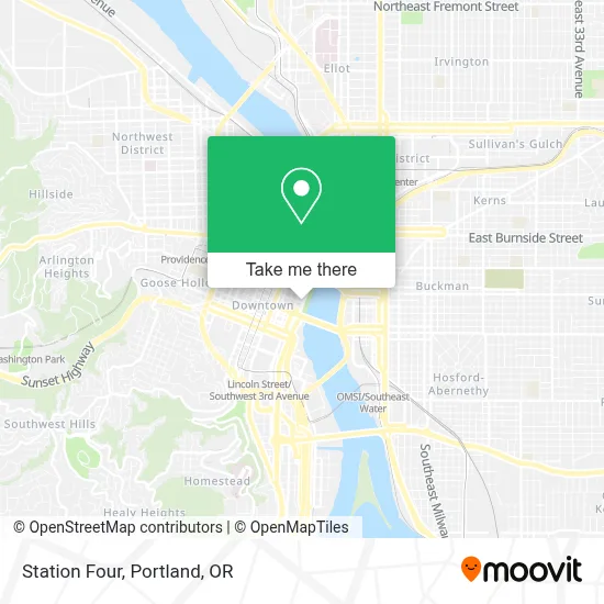 Station Four map