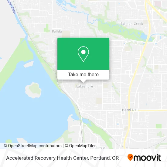 Accelerated Recovery Health Center map