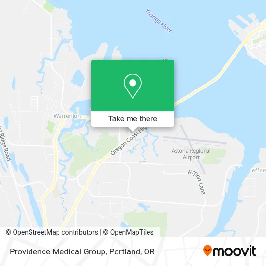Providence Medical Group map