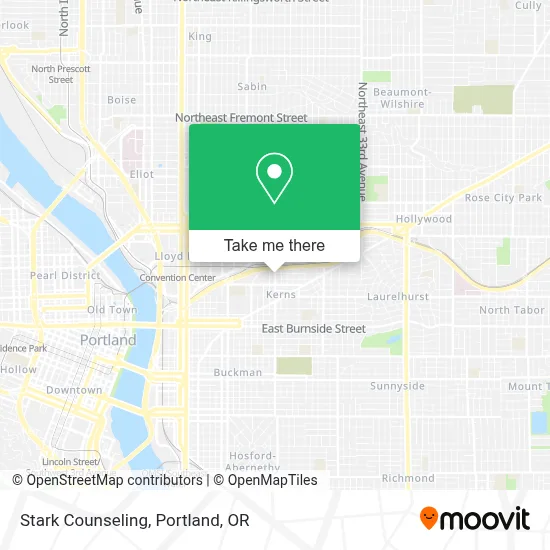 Stark Counseling map