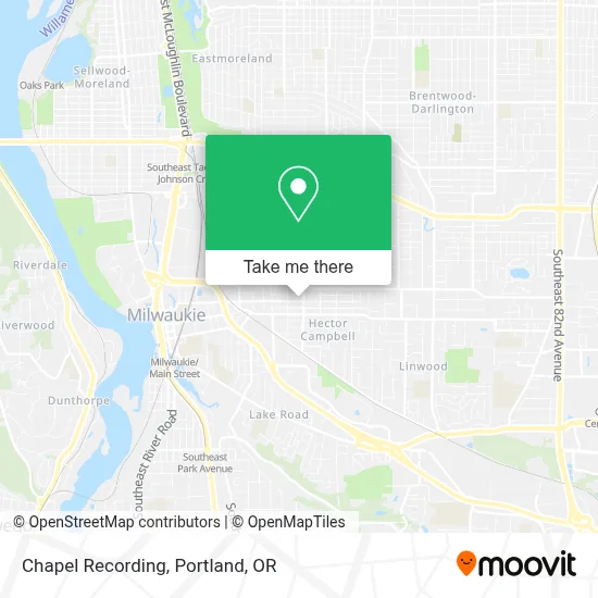 Chapel Recording map