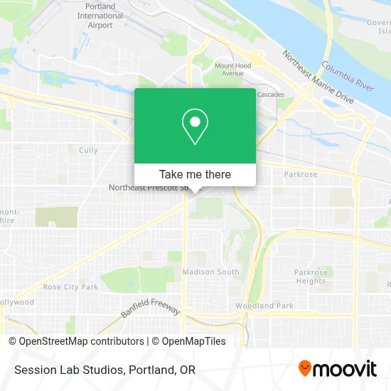 Session Lab Studios map