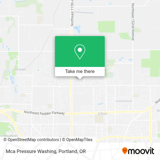 Mca Pressure Washing map