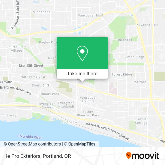 Ie Pro Exteriors map