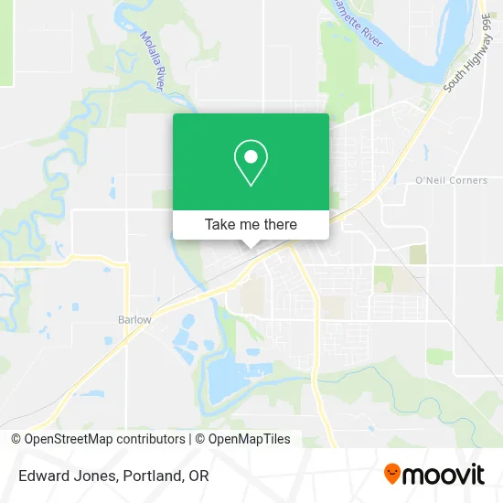 Edward Jones map