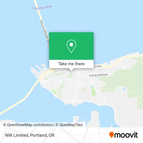 NW Limited map